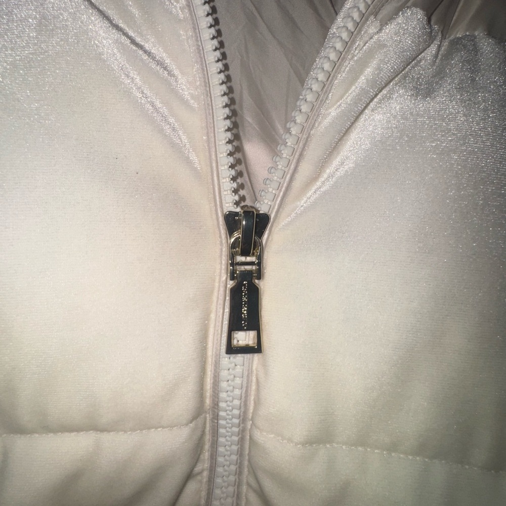 Vince Camuto Cream Puffer Jacket - Picture 6 of 9